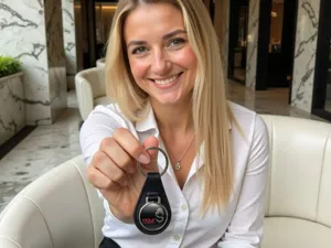 Portachiavi Personalizzati Acrilico Lusso